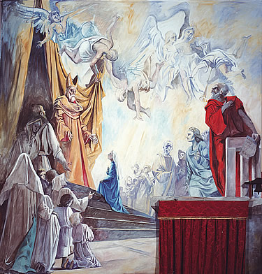Ernani Costantini, Presentazione dellla Vergine al Tempio, 1989