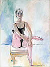 Danseuse assise, figure