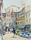 cityscape of venice, the campiello San Rocco