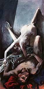 samson and delilah, painting
