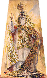 Pape Saint Pie X en bènissant